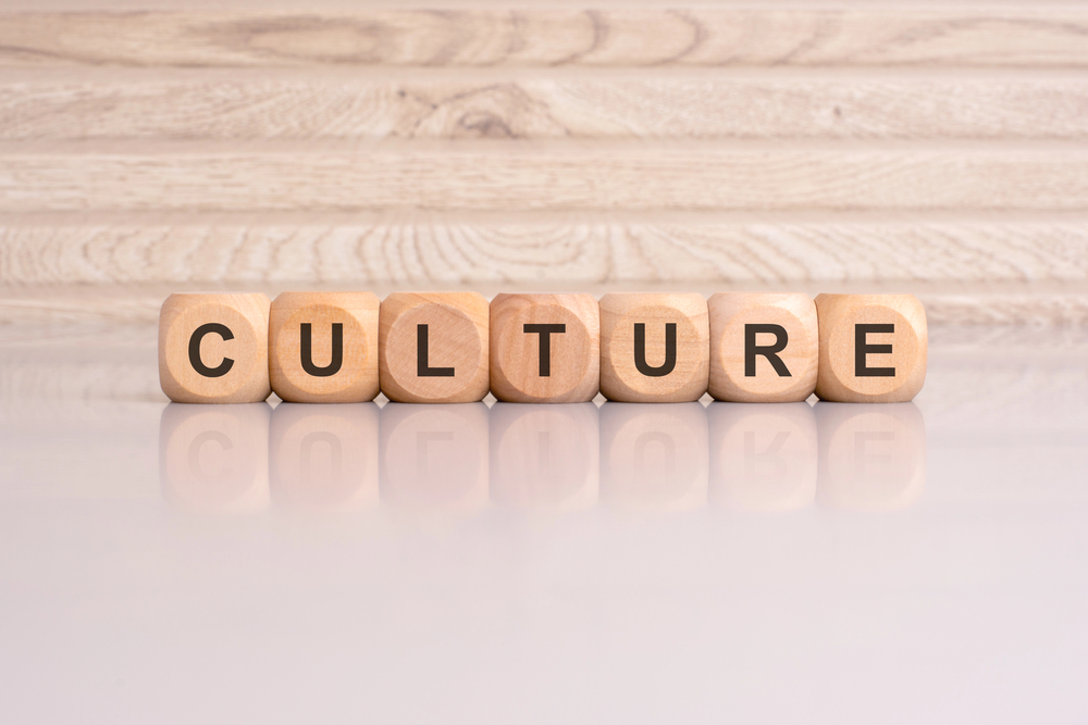 Image of wooden cubes displaying the word culture